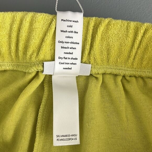 NWT Andie Swim The lbo Terry Cover-Up Pants in Honeysuckle Size S - Picture 6 of 9